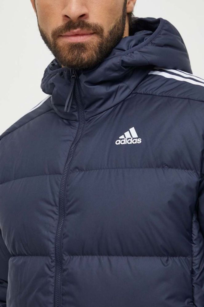 Пухова куртка adidas чоловіча колір синій зимова (3674198) фото 5