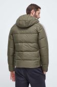 Пухова куртка adidas чоловіча колір зелений зимова (3559809)