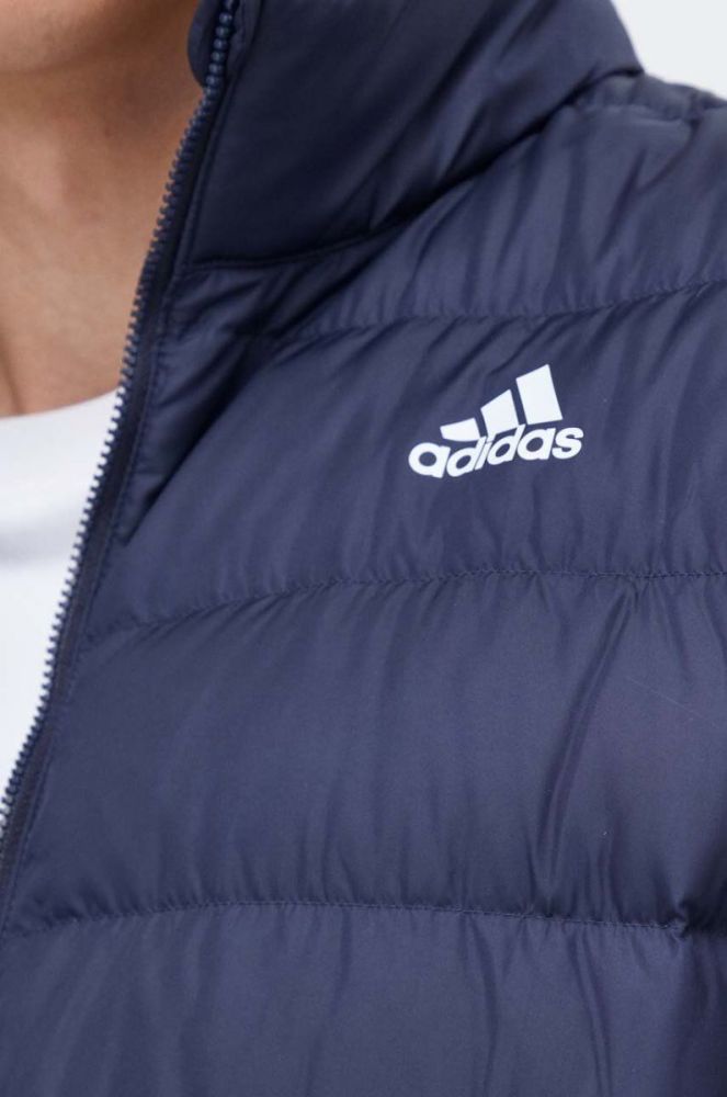 Пухова куртка adidas чоловіча колір синій перехідна (3557989) фото 5