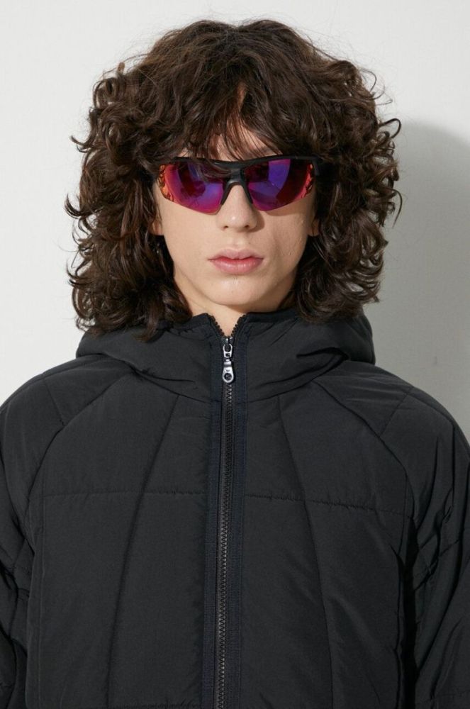 Куртка adidas Originals чоловіча колір чорний перехідна (3648109) фото 5