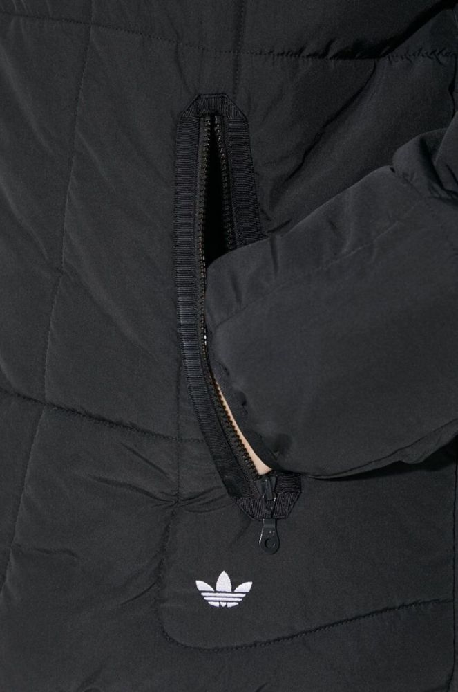 Куртка adidas Originals чоловіча колір чорний перехідна (3648109) фото 6