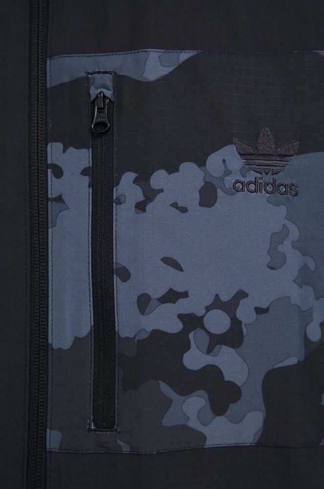 Куртка adidas Originals чоловіча колір чорний перехідна (3342232) фото 5