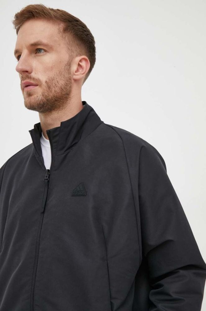 Куртка adidas Z.N.E чоловіча колір чорний перехідна фото 4