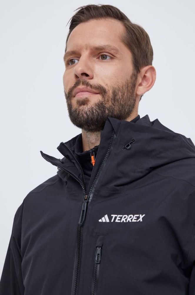 Спортивна куртка adidas TERREX Xperior RAIN.RDY колір чорний фото 5