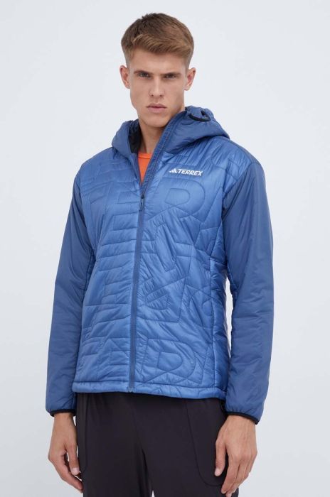 Спортивна куртка adidas TERREX Xperior Varilite PrimaLoft колір блакитний Спортивна куртка adidas TERREX Xperior Varilite PrimaLoft колір блакитний