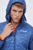 Спортивна куртка adidas TERREX Xperior Varilite PrimaLoft колір блакитний Спортивна куртка adidas TERREX Xperior Varilite PrimaLoft колір блакитний