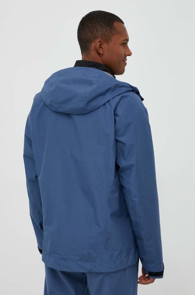 Дощовик adidas TERREX Xperior GORE-TEX Paclite чоловіча gore-tex колір блакитний фото 3