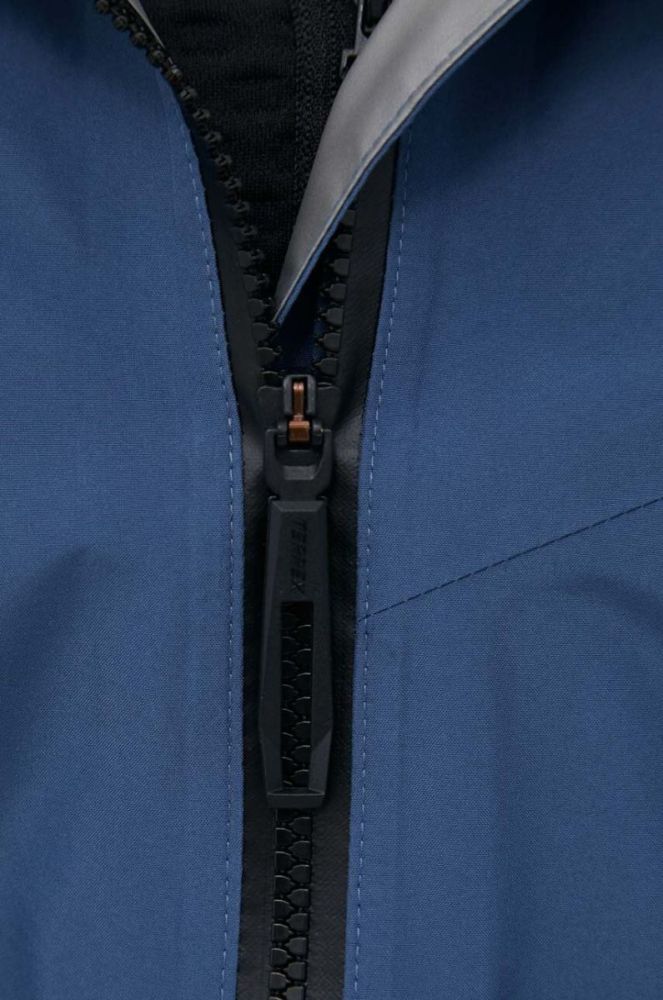 Дощовик adidas TERREX Xperior GORE-TEX Paclite чоловіча gore-tex колір блакитний фото 5