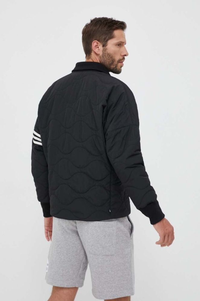 Куртка adidas Originals чоловіча колір чорний перехідна oversize (3319726) фото 3