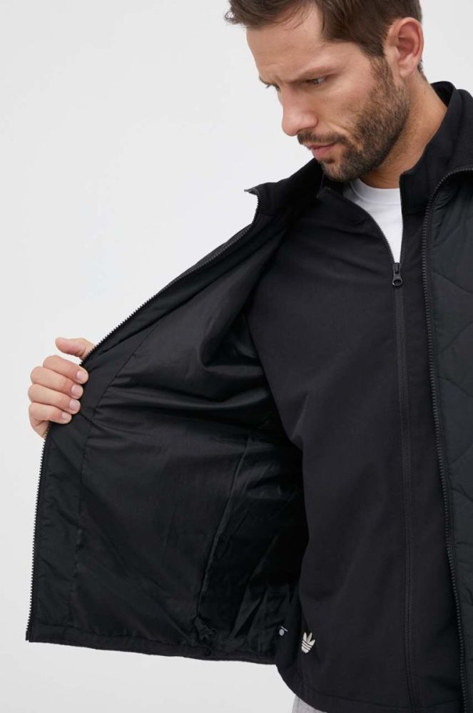 Куртка adidas Originals чоловіча колір чорний перехідна oversize (3319726) фото 6
