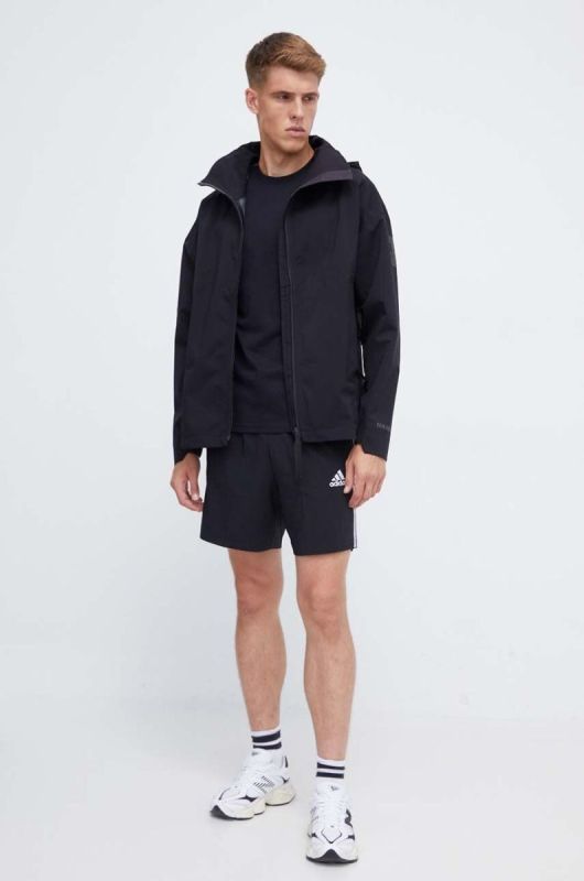 Куртка adidas чоловіча колір чорний перехідна (3557993) фото 2