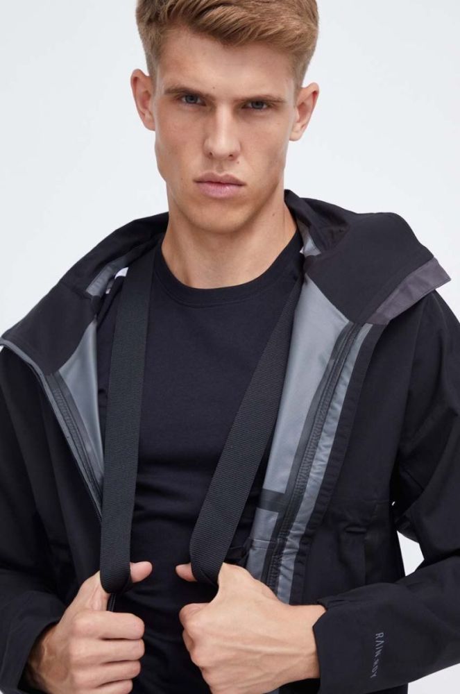 Куртка adidas чоловіча колір чорний перехідна (3557993) фото 6