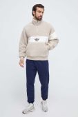 Кофта adidas Originals чоловіча колір бежевий візерунок (3633055)