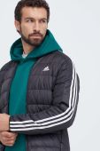Пухова куртка adidas чоловіча колір чорний зимова (3598025)