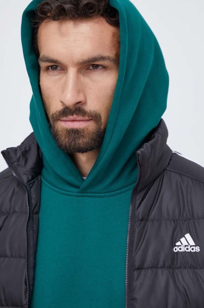 Пухова куртка adidas чоловіча колір чорний зимова (3598025) фото 5