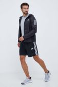 Вітровка adidas Performance Own the Run колір чорний перехідна