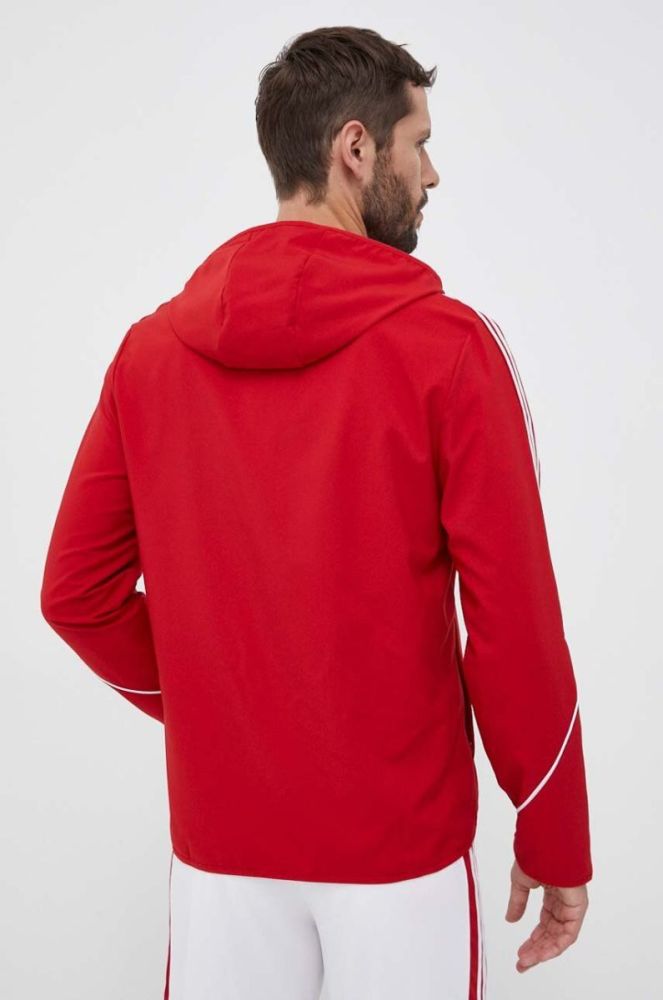 Куртка для тренувань adidas Performance Tiro 23 колір червоний перехідна фото 3