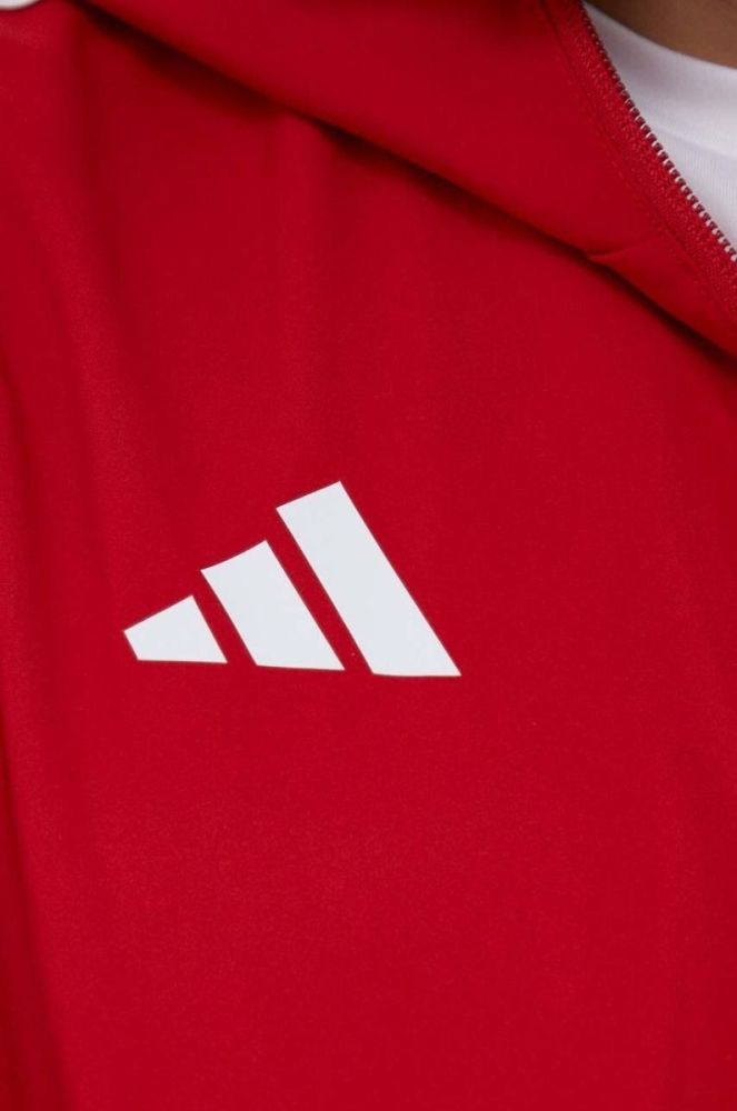 Куртка для тренувань adidas Performance Tiro 23 колір червоний перехідна фото 5