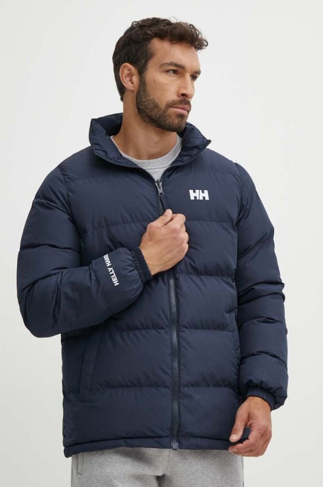 Двостороння куртка Helly Hansen чоловіча колір синій зимова фото 2