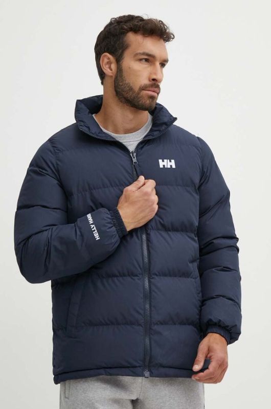 Двостороння куртка Helly Hansen чоловіча колір синій зимова фото 2