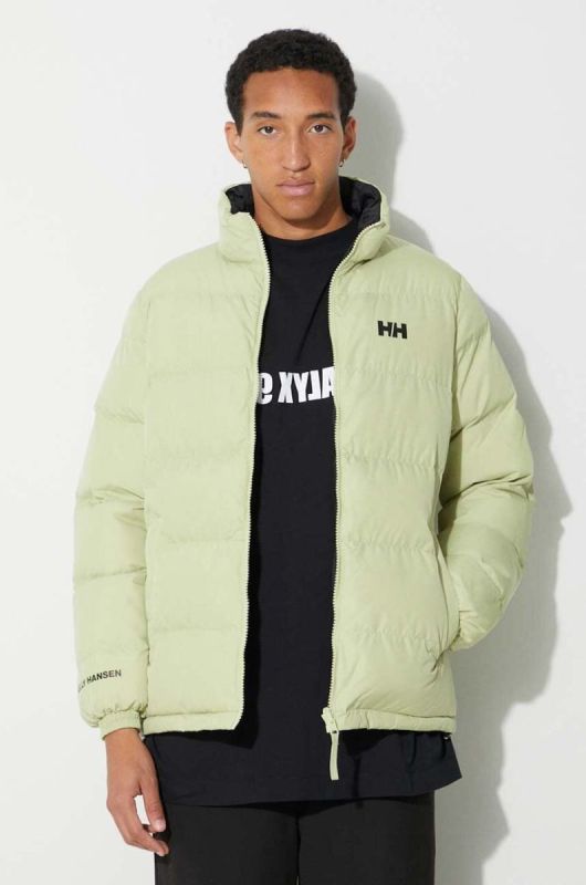 Двостороння куртка Helly Hansen чоловіча колір коричневий зимова