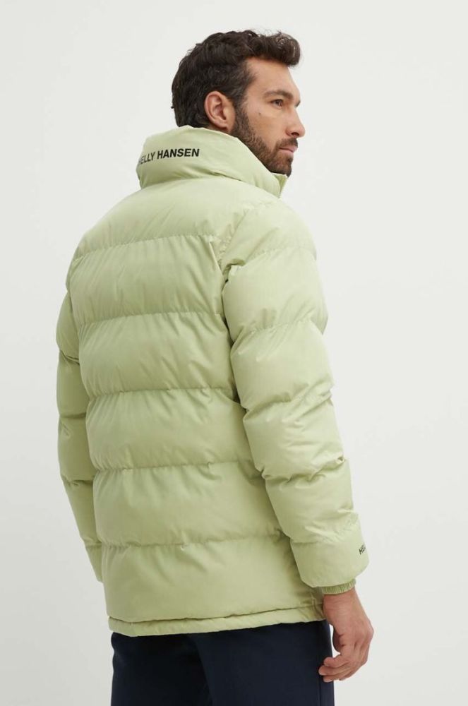 Двостороння куртка Helly Hansen чоловіча колір коричневий зимова фото 4