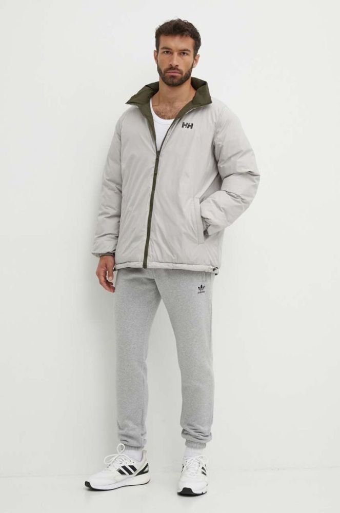 Двостороння куртка Helly Hansen чоловіча колір зелений зимова (3541806) фото 3