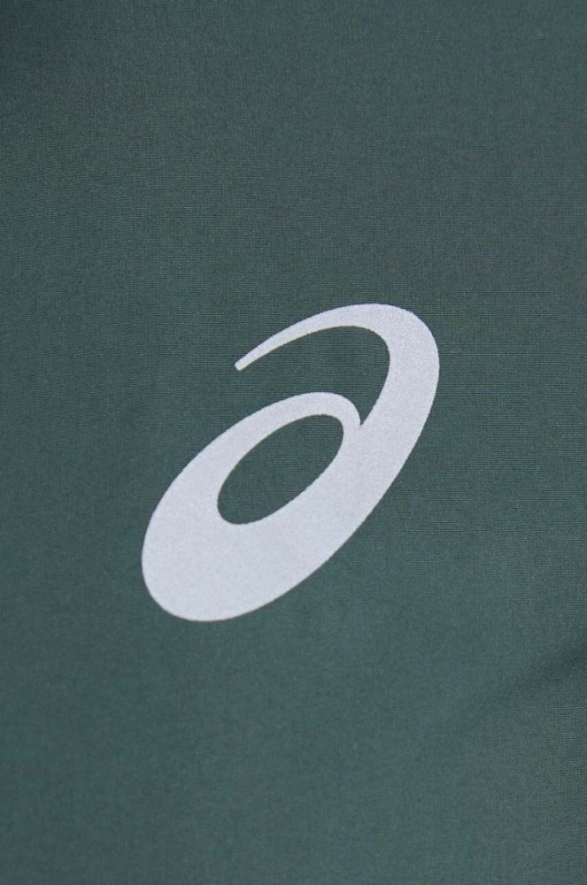 Вітровка Asics Core колір зелений перехідна фото 5