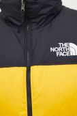 Пухова безрукавка The North Face чоловічий колір жовтий зимовий