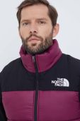 Безрукавка The North Face чоловічий колір фіолетовий зимовий