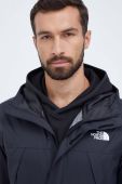 Куртка The North Face чоловіча колір чорний перехідна (3454360)