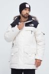 Пухова куртка The North Face чоловіча колір бежевий зимова