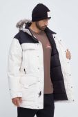 Пухова куртка The North Face чоловіча колір бежевий зимова Пухова куртка The North Face чоловіча колір бежевий зимова