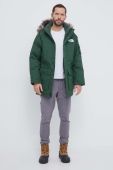Пухова куртка The North Face чоловіча колір зелений зимова (3674202)
