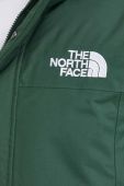 Пухова куртка The North Face чоловіча колір зелений зимова (3674202)