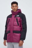 Куртка The North Face чоловіча колір бордовий зимова