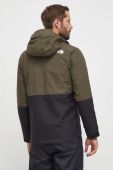 Куртка outdoor The North Face New Synthetic Triclimate колір зелений Куртка outdoor The North Face New Synthetic Triclimate колір зелений