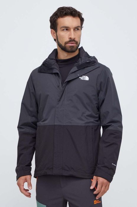 Куртка outdoor The North Face New DryVent Triclimate колір чорний Куртка outdoor The North Face New DryVent Triclimate колір чорний