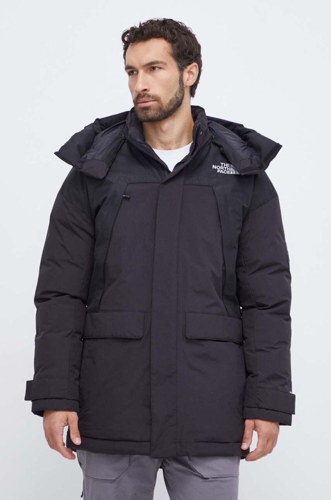 Куртка The North Face чоловіча колір чорний зимова (3629885)