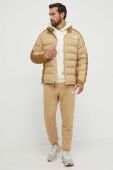 Куртка The North Face чоловіча колір бежевий зимова (3567672)