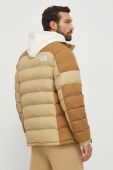 Куртка The North Face чоловіча колір бежевий зимова (3567672)