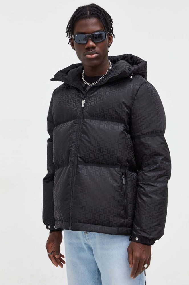 Пухова куртка GCDS чоловіча колір чорний зимова