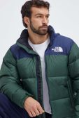 Пухова куртка The North Face чоловіча колір зелений зимова (3634965)