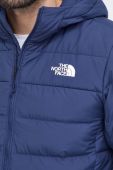 Пухова куртка The North Face чоловіча колір синій перехідна