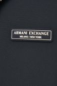 Двостороння куртка Armani Exchange чоловіча колір чорний перехідна