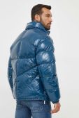 Пухова куртка Armani Exchange чоловіча зимова колір блакитний