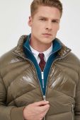 Пухова куртка Armani Exchange чоловіча колір зелений зимова (3351534)