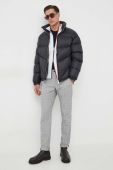 Пухова куртка Armani Exchange чоловіча колір чорний зимова oversize