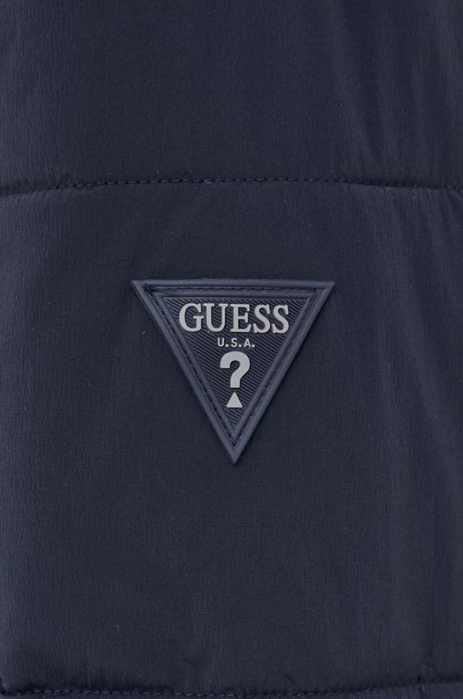 Куртка Guess чоловіча колір синій перехідна (3533495) фото 6