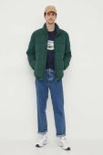 Куртка Guess чоловіча колір зелений перехідна (3533506)